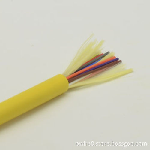 Indoor fiber optic cable, single mode and multi-modeNew